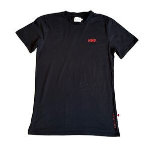 King Apparel Men’s Limited Edition Streetwear Black Short Sleeve Shirt Sz Large
